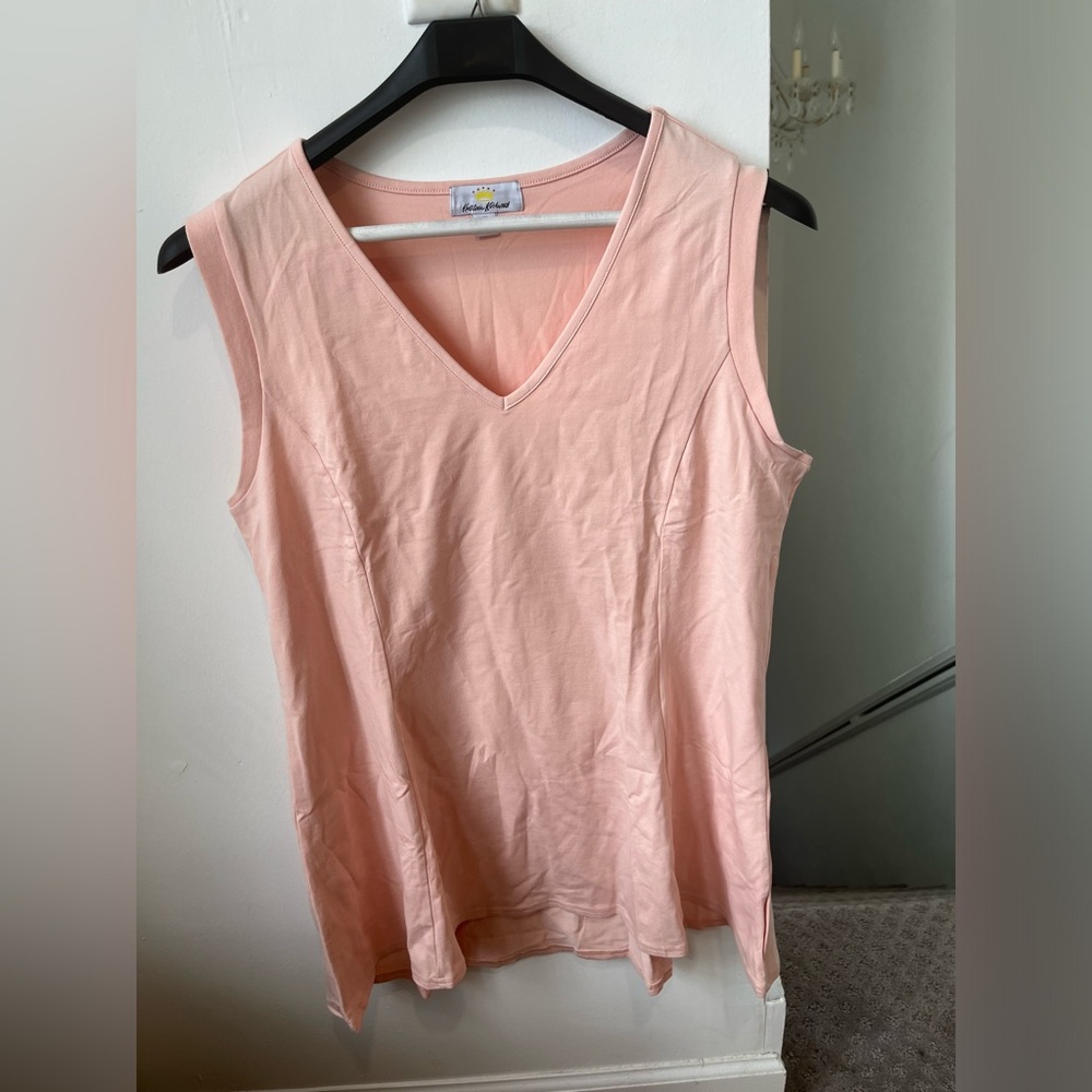 Light peach structured dress size 1X
